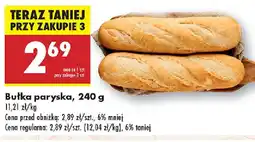 Biedronka Bułka paryska oferta