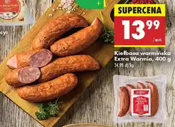 Biedronka Kiełbasa warmińska Extra Warmia oferta