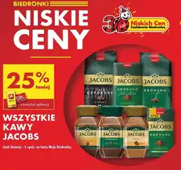 Biedronka Kawy Jacobs oferta