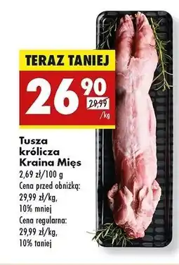 Biedronka Tusza z królika Kraina Mięs oferta
