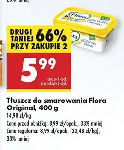 Biedronka Margaryna Flora Original oferta