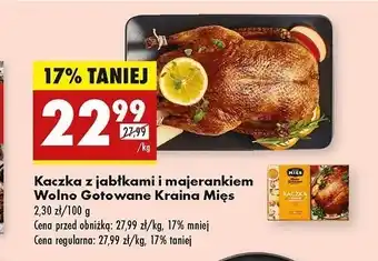 Biedronka Kaczka z jabłkami i majerankiem Kraina Mięs oferta