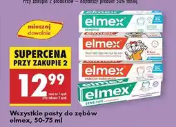 Biedronka Pasta do zębów dla dzieci 0-6 Elmex oferta