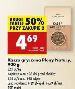 Biedronka Kasza gryczana prażona Plony Natury oferta