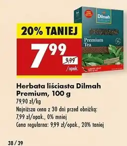 Biedronka Herbata Dilmah Premium Tea oferta