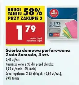 Biedronka Ściereczki domowe perforowane Zosia Samosia oferta