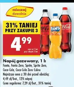 Biedronka Napój Sprite Zero oferta