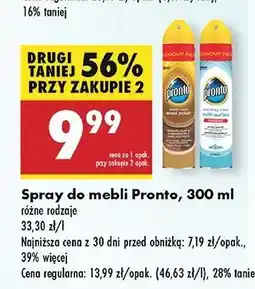 Biedronka Spray przeciw kurzowi classic Pronto Multi Surface oferta