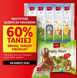 Lidl Żelki wesołe misie Favorina oferta