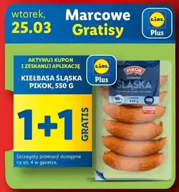 Lidl Kiełbasa śląska ekstra Pikok oferta