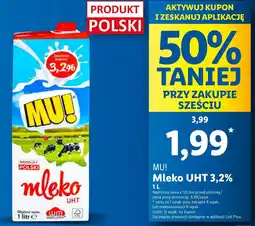 Lidl Mleko 3.2% Mu! oferta