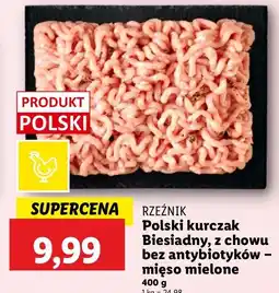 Lidl Mięso mielone z kurczaka Rzeźnik Codzienna Dostawa oferta