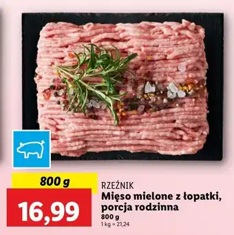 Lidl Mięso mielone z łopatki wieprzowej Rzeźnik Codzienna Dostawa oferta