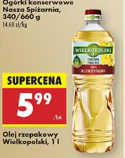 Biedronka Olej rzepakowy Wielkopolski oferta