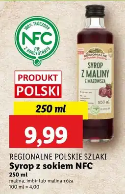 Lidl Syrop imbirowy Regionalne Szlaki oferta