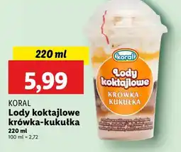 Lidl Lody krówka-kukułka Koral Koktajlowe oferta