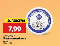 Lidl Pasta czosnkowa Bjt Group oferta