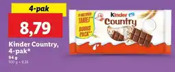 Lidl Baton Kinder Country oferta