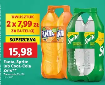 Lidl Napój Coca-Cola Zero oferta