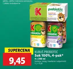 Lidl Soki Kubuś Prebiotic oferta