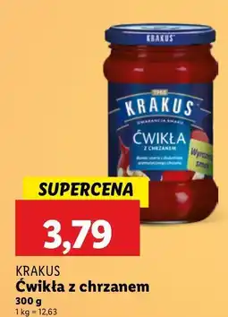 Lidl Ćwikła z chrzanem Krakus Maspex oferta