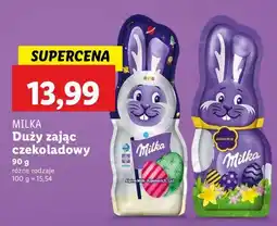 Lidl Zając z czekolady Milka oferta