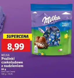 Lidl Cukierki rounds jajko Milka Oreo oferta