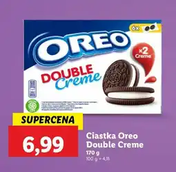 Lidl Ciastka double creme Oreo oferta