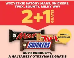 Netto Baton Mars, Snickers, Twix, Bounty, Milky Way oferta