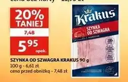 Auchan Szynka od szwagra Krakus Animex oferta