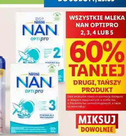 Lidl Mleko 5 Nestle Nan Optipro oferta