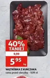 Auchan Wątróbka z kurczaka oferta