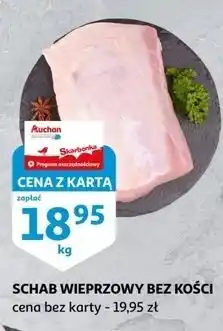 Auchan Schab wieprzowy bez kości oferta