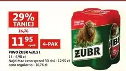 Auchan Piwo Żubr 1768 oferta