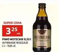 Auchan Piwo Noteckie Ciemne oferta