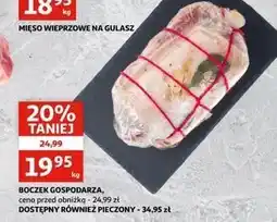 Auchan Boczek pieczony oferta