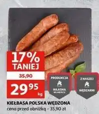 Auchan Kiełbasa polska wędzona oferta