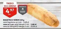 Auchan Bagietka z serem Auchan oferta