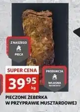 Auchan Żeberka pieczone w marynacie musztardowej Auchan oferta