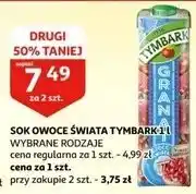 Auchan Napój granat Tymbark Owoce Świata oferta