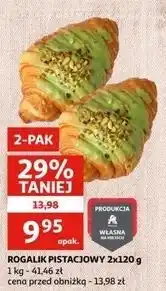 Auchan Rogalik pistacjowy oferta
