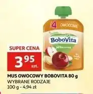 Auchan Deser jabłka i banany Bobovita oferta