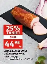 Auchan Schab z jakubowej spiżarni Olewnik oferta