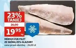 Auchan Morszczuk filet ze skórą oferta