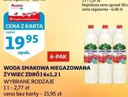 Auchan Woda truskawkowa Żywiec Zdrój Z Nutą oferta