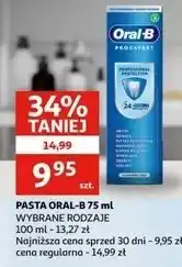 Auchan Pasta do zębów healthy whitening Oral-B Pro-Expert oferta