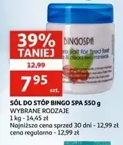 Auchan Sól do stóp zmęczonych Bingospa oferta