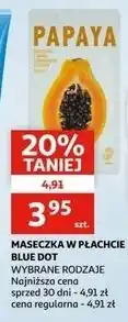 Auchan Maseczka do twarzy papaya Blue Dot oferta