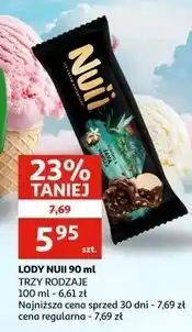 Auchan Lód almond & java vanilla Nuii oferta