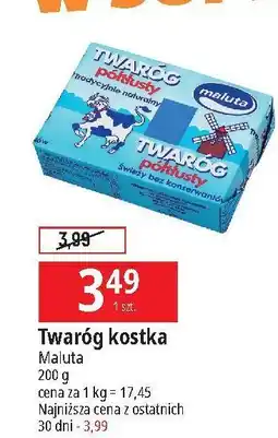 E.Leclerc Twaróg półtłusty kostka Maluta oferta